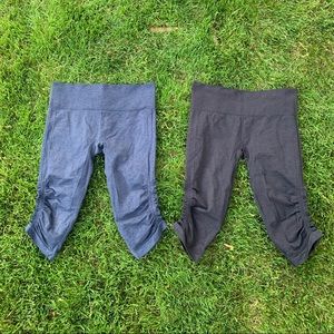 LULULEMON IN THE FLOW CROP LEGGINGS